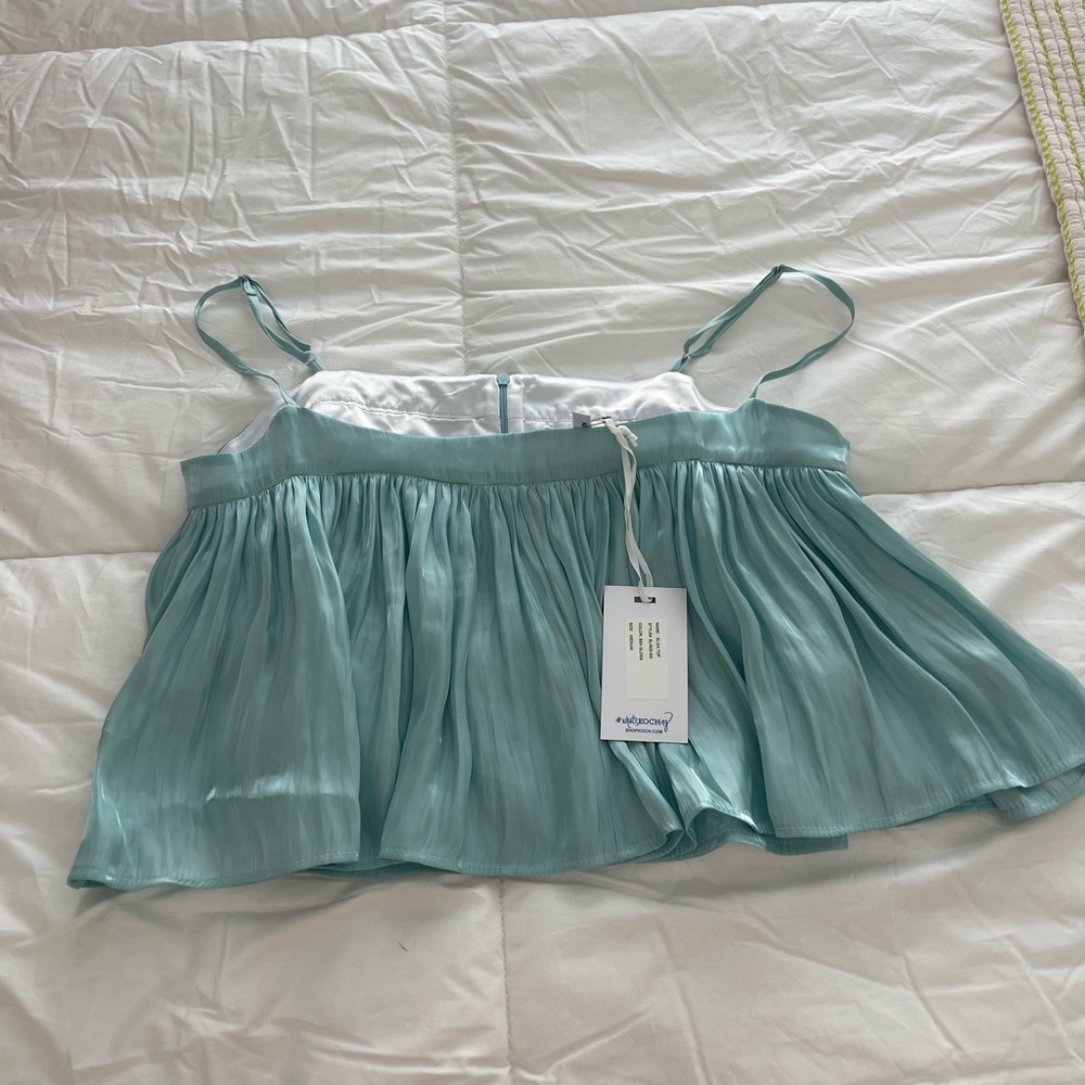 KOCH Eliza Top in Sea Gloss
